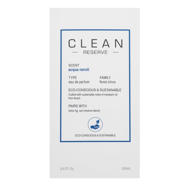 Clean Acqua Neroli Eau de Parfum unisex 100 ml