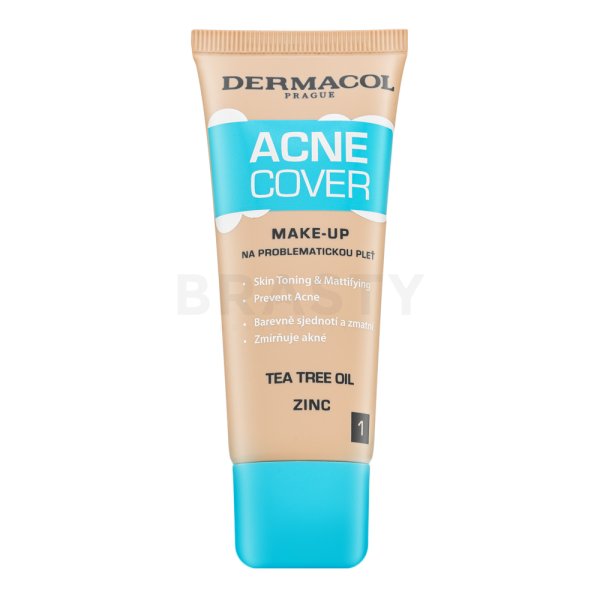 Dermacol ACNEcover Make-Up make-up problémás arcbőrre 01 30 ml