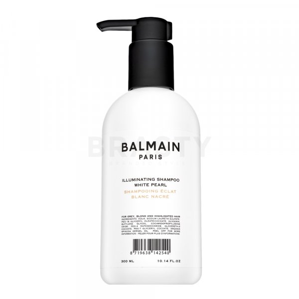 Balmain Illuminating Shampoo White Pearl aufhellendes Shampoo für die Neutralisierung der gelben Töne 300 ml