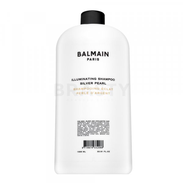 Balmain Illuminating Shampoo Silver Pearl șampon pentru strălucire pentru neutralizarea nuanțelor de galben 1000 ml