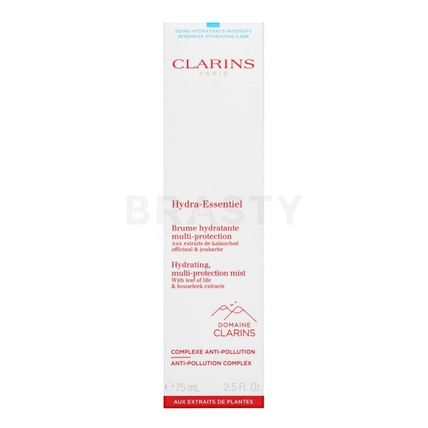 Clarins Hydra-Essentiel Hydrating Multi-Protection Mist schützender und feuchtigkeitsspendender Sprühnebel 75 ml