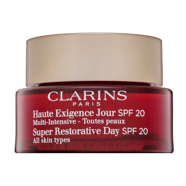 Clarins Super Restorative Day Day Cream SPF20 denní krém proti vráskám 50 ml