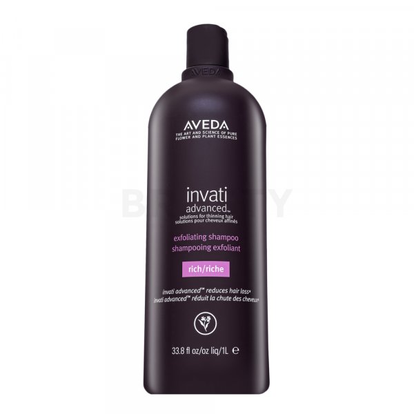Aveda Invati Advanced Exfoliating Shampoo Rich szampon głęboko oczyszczający do wszystkich rodzajów włosów 1000 ml