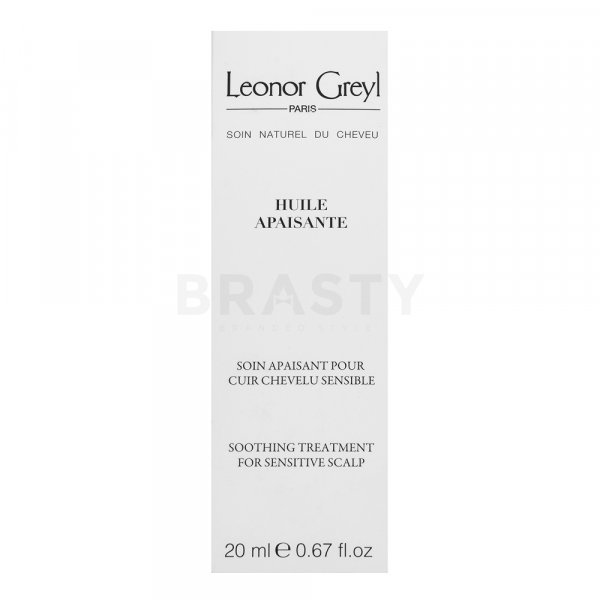 Leonor Greyl Soothing Treatment olio per capelli lisciante per capelli ruvidi e ribelli 20 ml