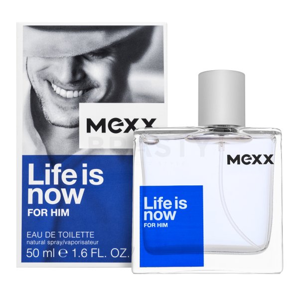 Mexx Life Is Now Eau de Toilette férfiaknak 50 ml