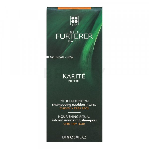 Rene Furterer Karité Nutri Intense Nourishing Shampoo tápláló sampon nagyon száraz és sérült hajra 150 ml