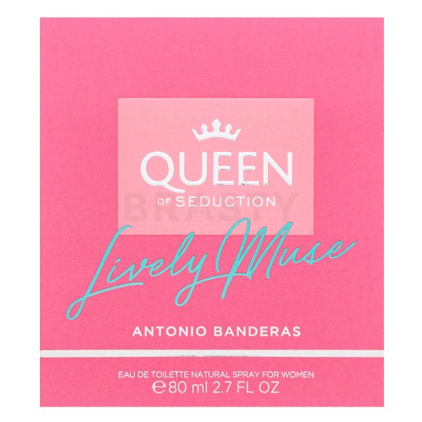 Antonio Banderas Queen Of Seduction Lively Muse Eau de Toilette da donna 80 ml