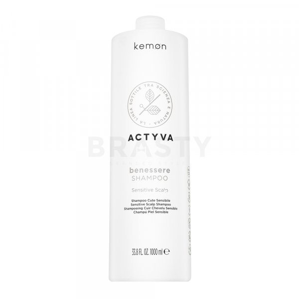 Kemon Actyva Benessere Shampoo posilujúci šampón pre citlivú pokožku hlavy 1000 ml