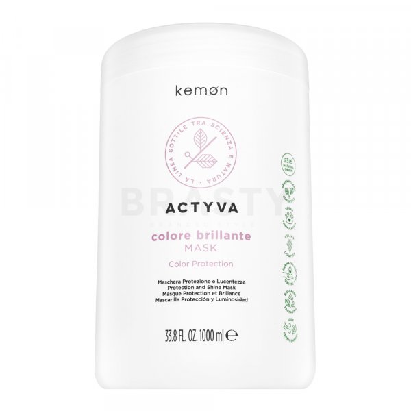 Kemon Actyva Colore Brilliante Mask protective mask for coloured hair 1000 ml