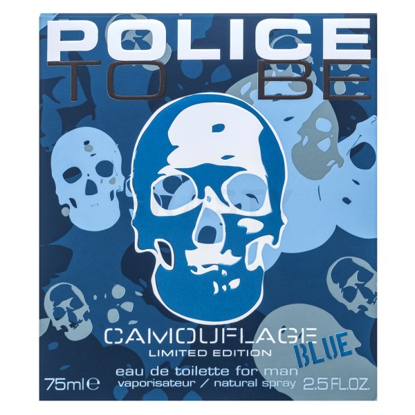 Police To Be Camouflage Blue Eau de Toilette bărbați 75 ml