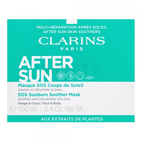 Clarins After Sun SOS Sunburn Soother Mask mască după bronzare 100 ml