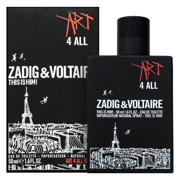 Zadig & Voltaire This is Him! Art 4 All Edition toaletní voda pro muže 50 ml