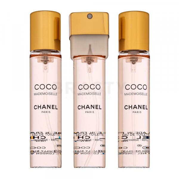 Chanel Coco Mademoiselle - Refill toaletní voda pro ženy Extra Offer 3 x 20 ml
