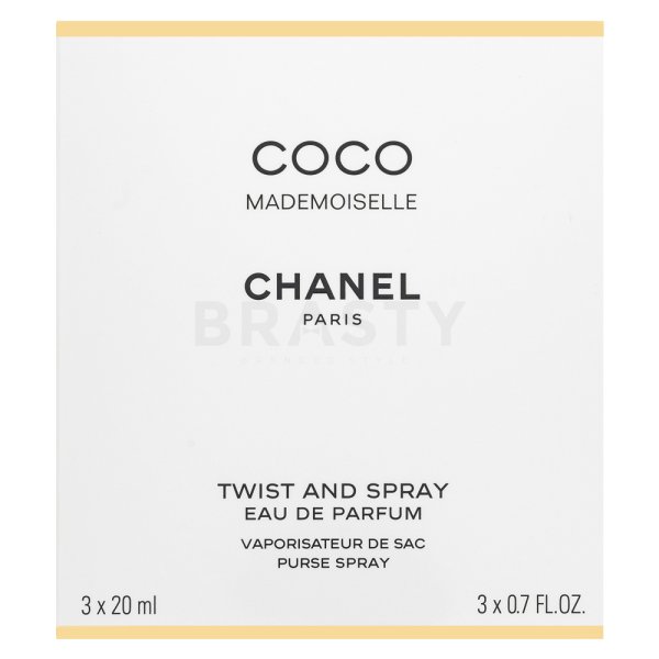Chanel Coco Mademoiselle - Twist and Spray Eau de Parfum für Damen 3 x 20 ml