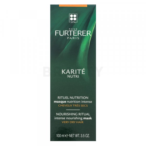 Rene Furterer Karité Nutri Intense Nourishing Mask nourishing hair mask for extra dry and damaged hair 100 ml