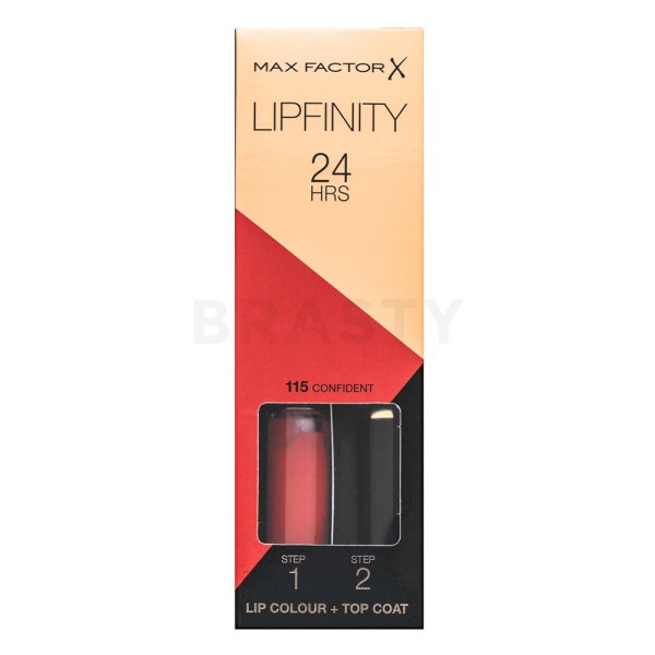 Max Factor Lipfinity Lip Colour folyékony rúzs 115 Confident 4 ml