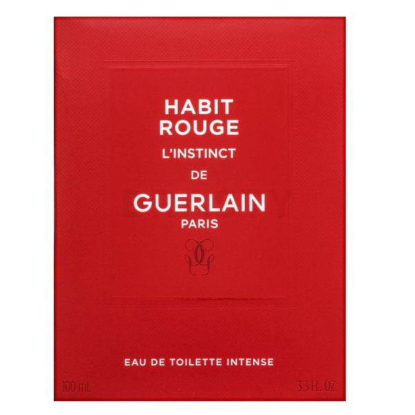 Guerlain Habit Rouge L'Instinct Eau de Toilette bărbați 100 ml