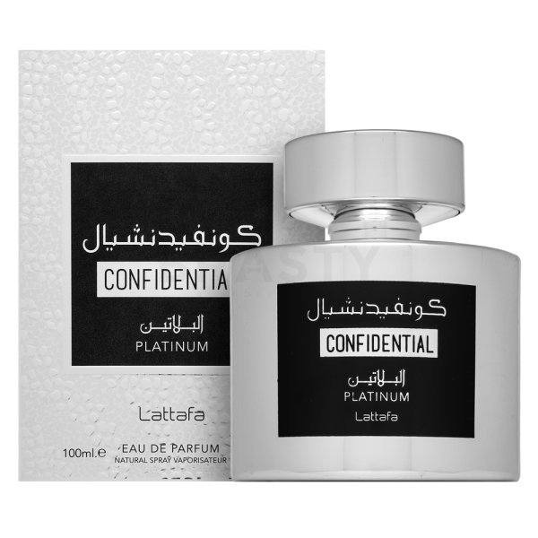 Lattafa Confidential Platinum woda perfumowana unisex 100 ml