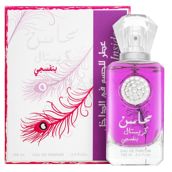 Lattafa Mahasin Crystal Violet Eau de Parfum femei 100 ml
