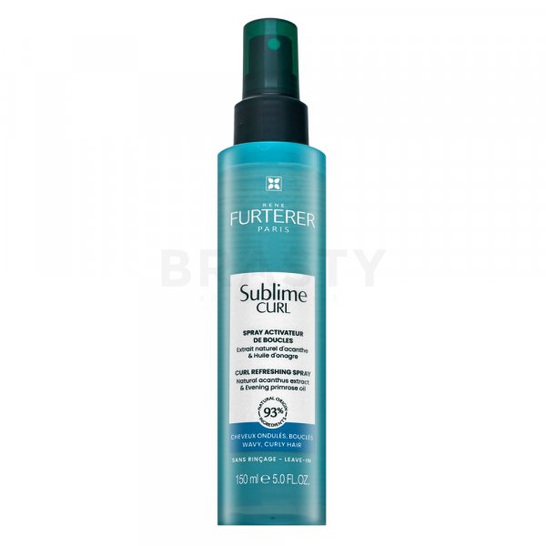 Rene Furterer Sublime Curl Curl Refreshing Spray hajformázó spray göndör hajra 150 ml