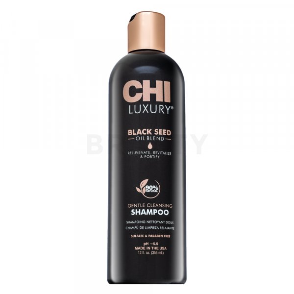 CHI Luxury Black Seed Oil Gentle Cleansing Shampoo cleansing shampoo with moisturizing effect 355 ml