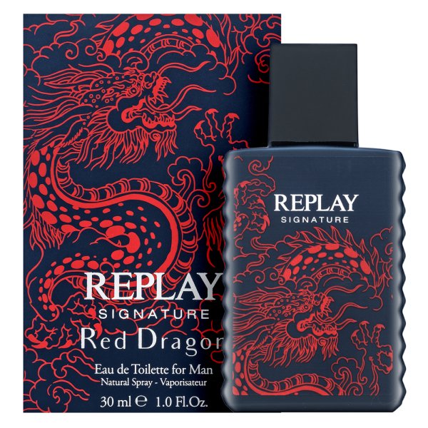 Replay Signature Red Dragon Eau de Toilette für Herren 30 ml