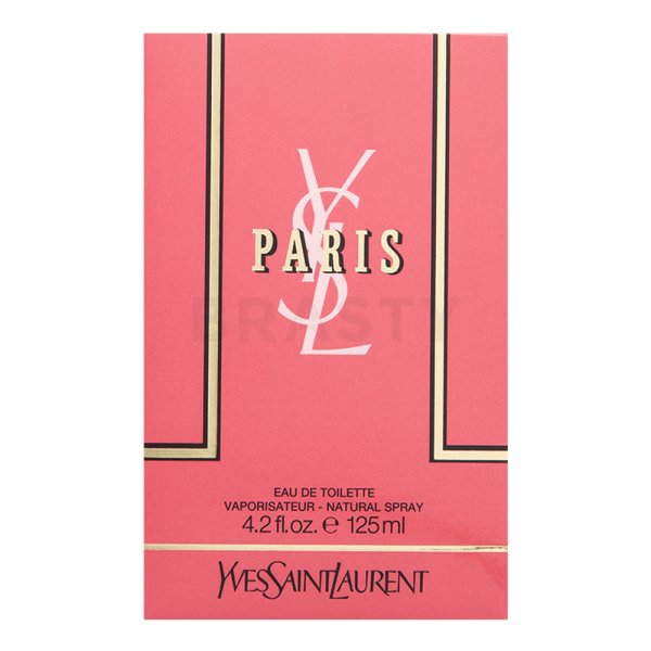 Yves Saint Laurent Paris Eau de Toilette for women 125 ml