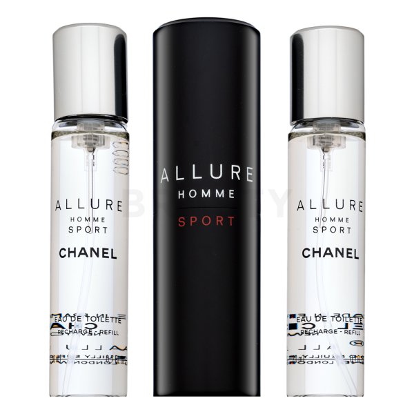 Chanel Allure Homme Sport - Refillable тоалетна вода за мъже 3 x 20 ml