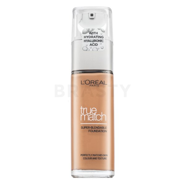 L´Oréal Paris True Match Super-Blendable Foundation - 7D7W Ambre Dore tekutý make-up pre zjednotenie farebného tónu pleti 30 ml