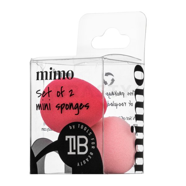 MIMO Mini Concealer Sponge Pink Pack of 2 hubka na make-up - set