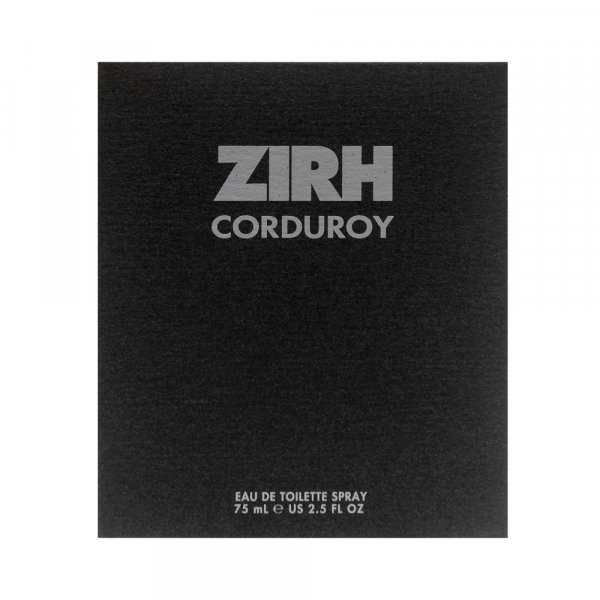 Zirh Corduroy Eau de Toilette para hombre 75 ml