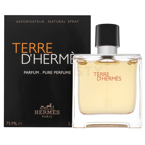 Hermès Terre D'Hermes tiszta parfüm férfiaknak 75 ml