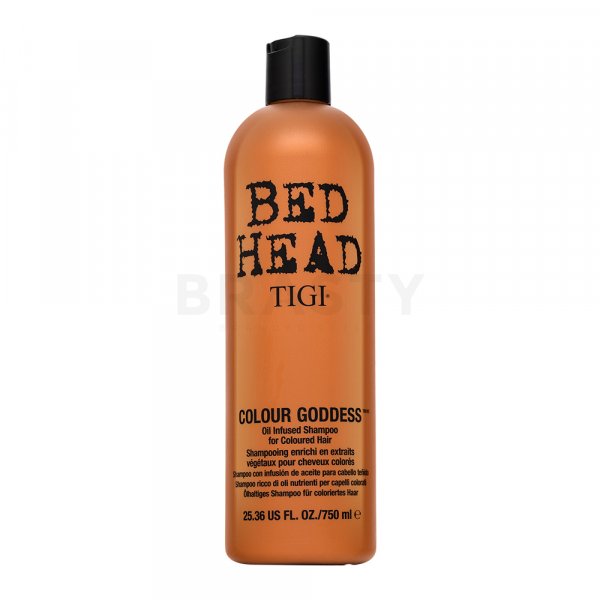 Tigi Bed Head Colour Goddess Oil Infused Shampoo szampon do włosów farbowanych 750 ml
