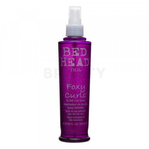 Tigi Bed Head Foxy Curls Hi-Def Spray sprej pro vlnité a kudrnaté vlasy 200 ml