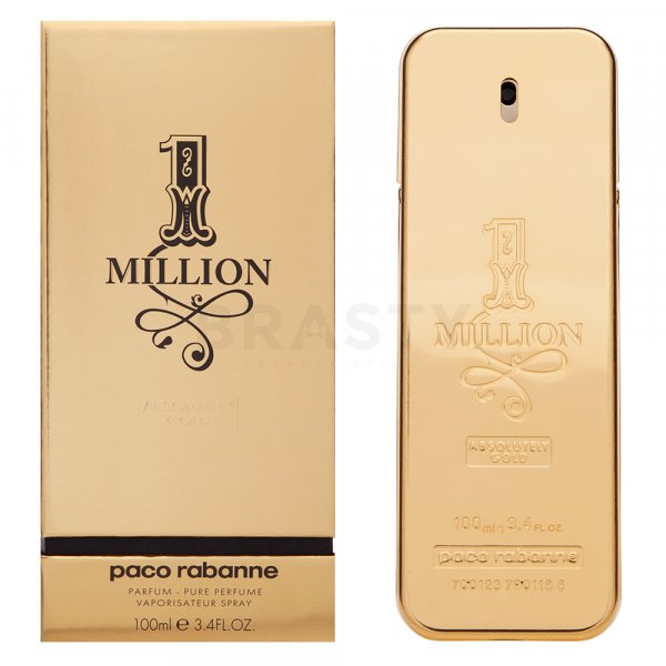 Paco Rabanne 1 Million Absolutely Gold czyste perfumy dla mężczyzn 100 ml