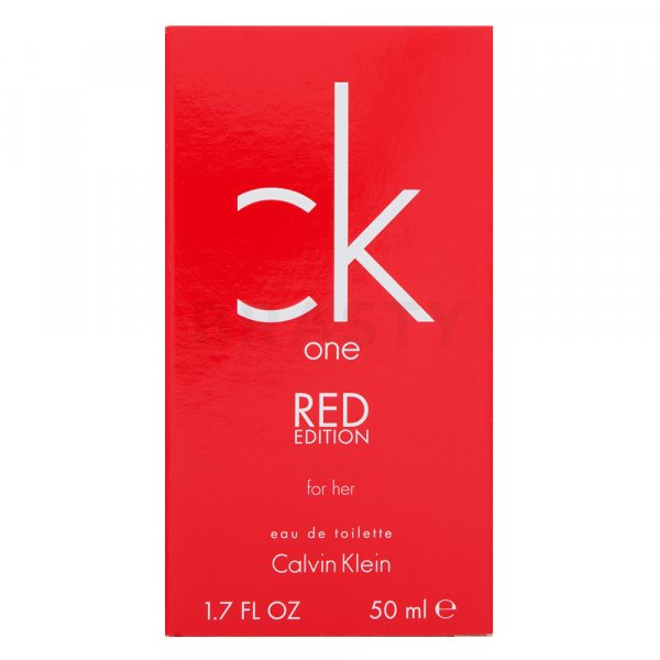 Calvin Klein CK One Red Edition for Her Eau de Toilette femei 50 ml