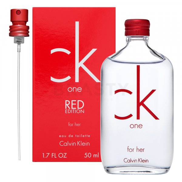 Calvin Klein CK One Red Edition for Her toaletní voda pro ženy 50 ml