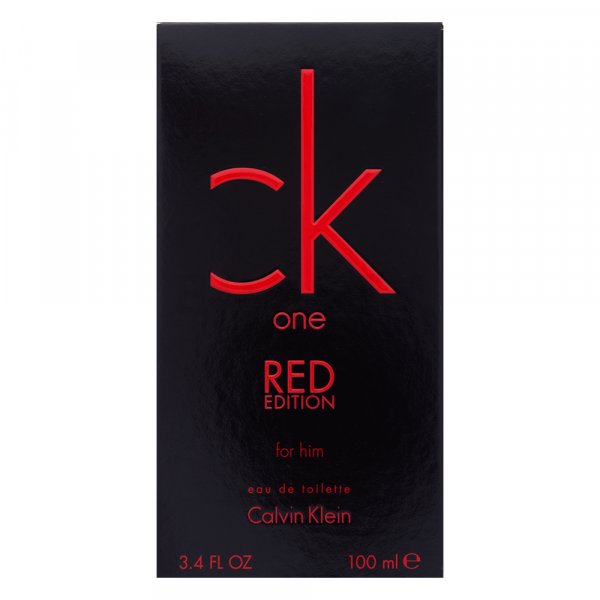 Calvin Klein CK One Red Edition for Him woda toaletowa dla mężczyzn 100 ml