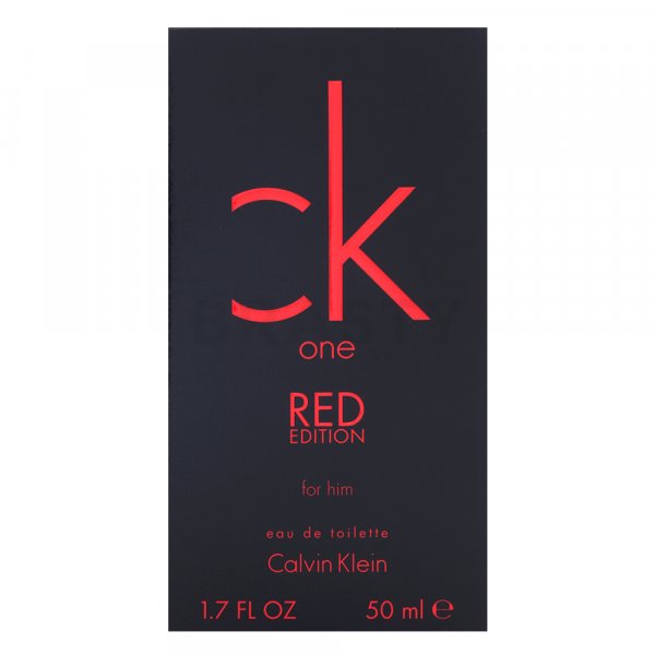 Calvin Klein CK One Red Edition for Him woda toaletowa dla mężczyzn 50 ml