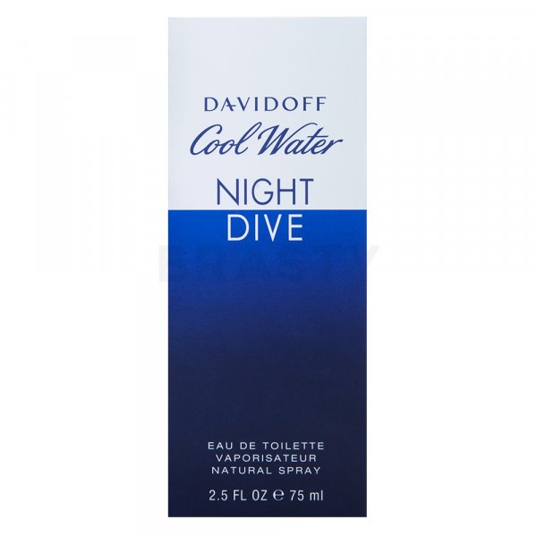 Davidoff Cool Water Night Dive Eau de Toilette férfiaknak 75 ml