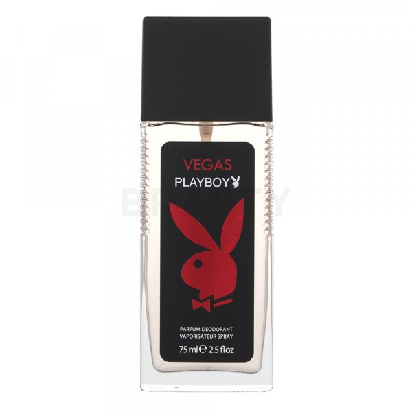 Playboy Vegas deodorant s rozprašovačem pro muže 75 ml