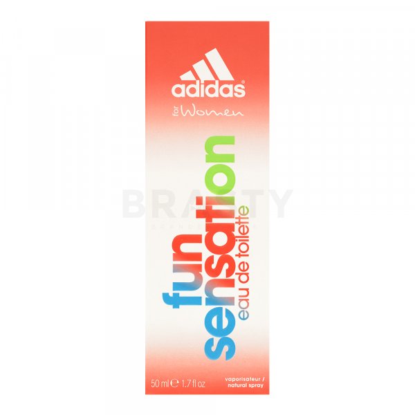 Adidas Fun Sensation Eau de Toilette da donna 50 ml