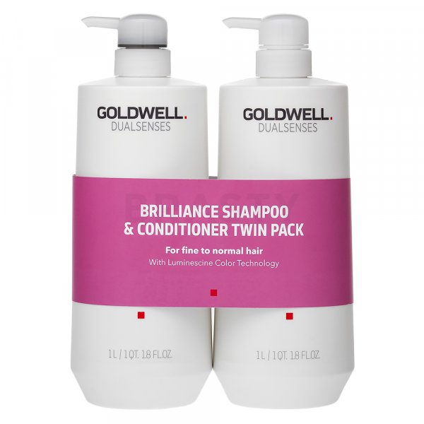 Goldwell Dualsenses Color Brilliance Duo zestaw do włosów farbowanych 2 x 1000 ml