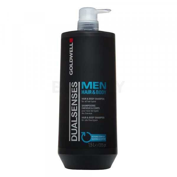 Goldwell Dualsenses For Men Hair & Body Shampoo șampon și gel de duș 2 în 1 pentru toate tipurile de păr 1500 ml