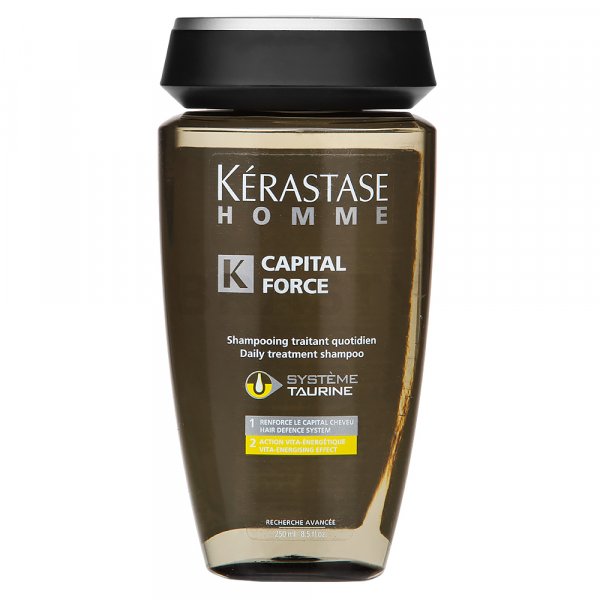 Kérastase Homme Capital Force Vita Energising Shampoo shampoo for everyday use 250 ml