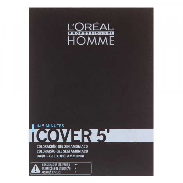 L´Oréal Professionnel Homme Cover 5 farba do włosów No. 3 Dark Brown 3 x 50 ml