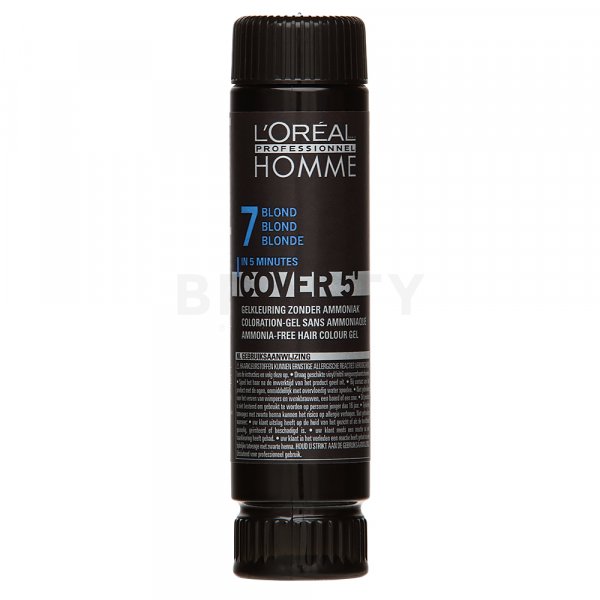 L´Oréal Professionnel Homme Cover 5 barva na vlasy No. 7 Medium Blond 50 ml