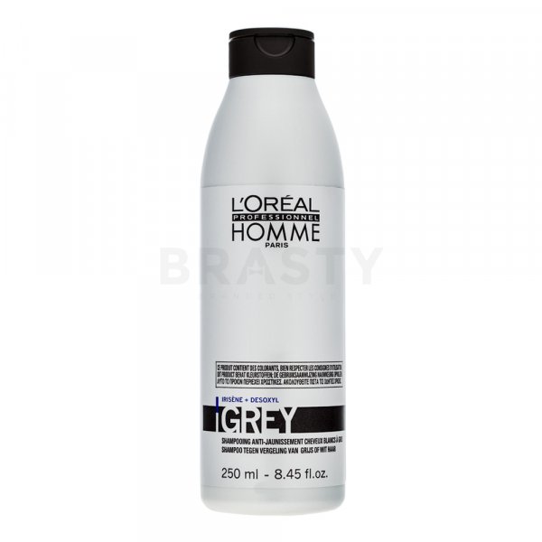 L´Oréal Professionnel Homme Grey Shampoo szampon do włosów siwych 250 ml