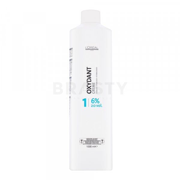 L´Oréal Professionnel Oxydant Creme No. 1 - 6% 20 Vol. emulsione di sviluppo per tutti i tipi di capelli 1000 ml