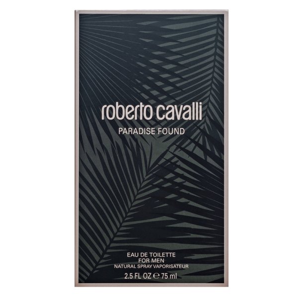 Roberto Cavalli Paradise Found Eau de Toilette para hombre 75 ml